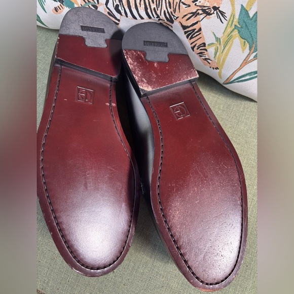 Cole Haan Men's Black Pinch Tassel Loafers Size 9.5 - Picture 5 of 6